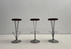 Piet Hein pour Fritz Hansen, ensemble de trois tabourets de bar