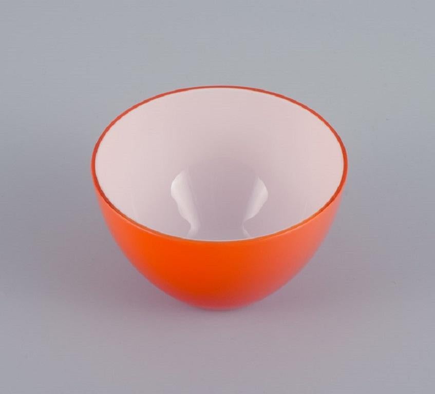 orange plastic bowls