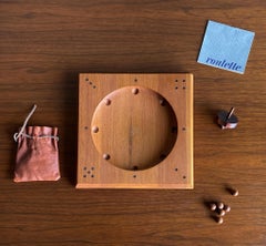 Piet Hein for Skjode, Denmark Teak Roulette Board Game, 1960's