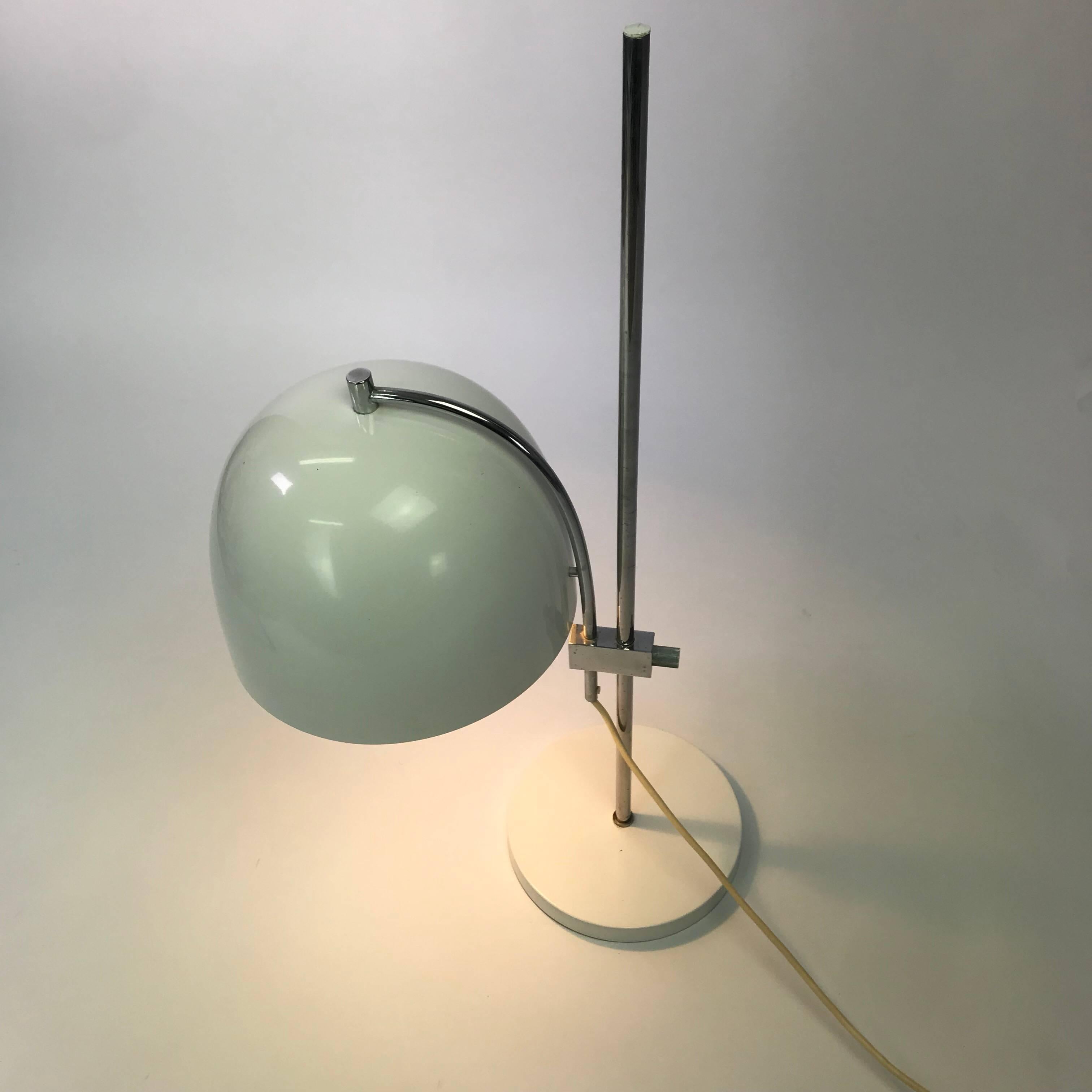 Piet Hein Super Elipse Table Lamp Produced by Lyfa, Denmark, 1970s 1