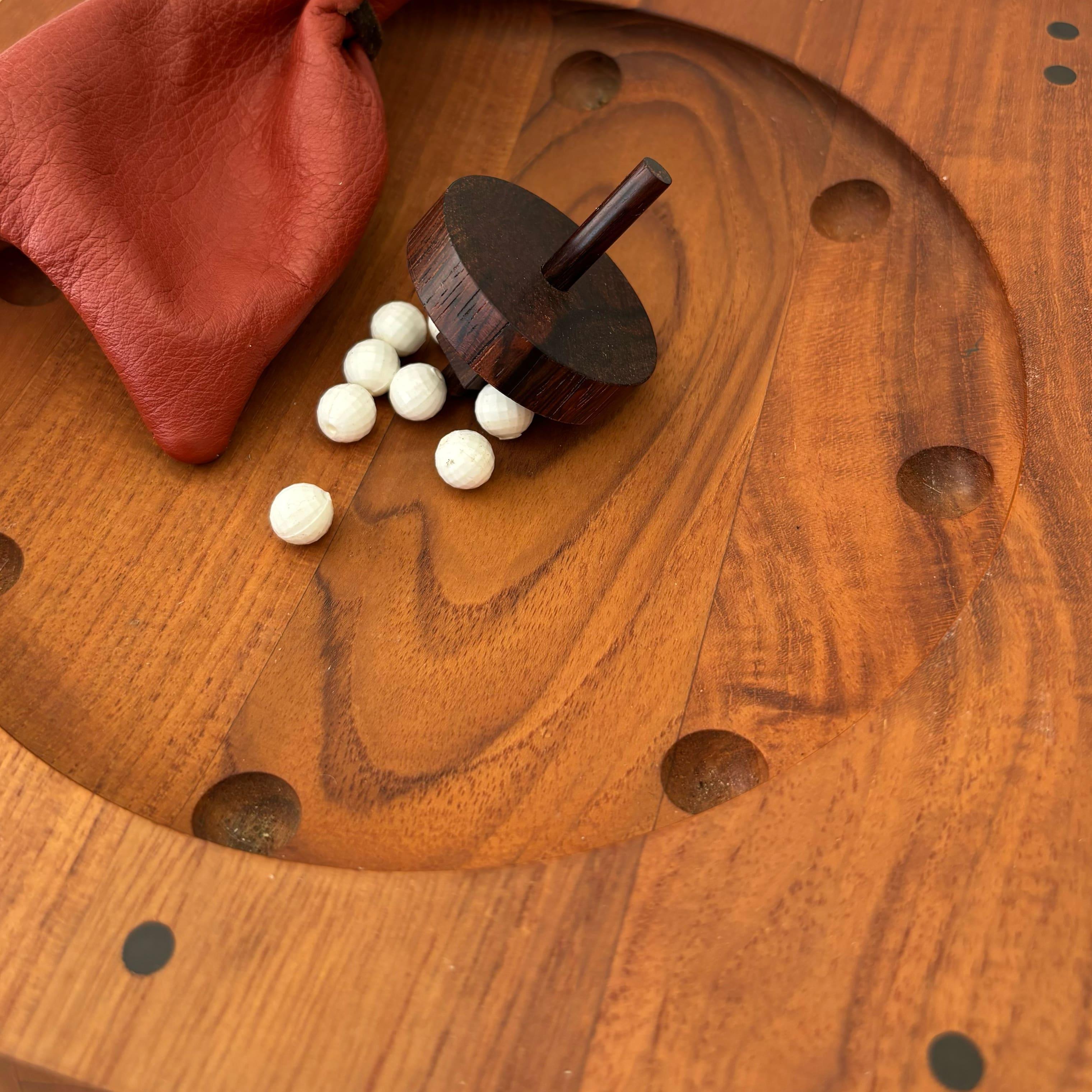 Piet Hein, decorazione per tavolo da gioco in teak, Skjøde Skjern, Danimarca, anni '60 In condizioni buone in vendita a Forserum, SE