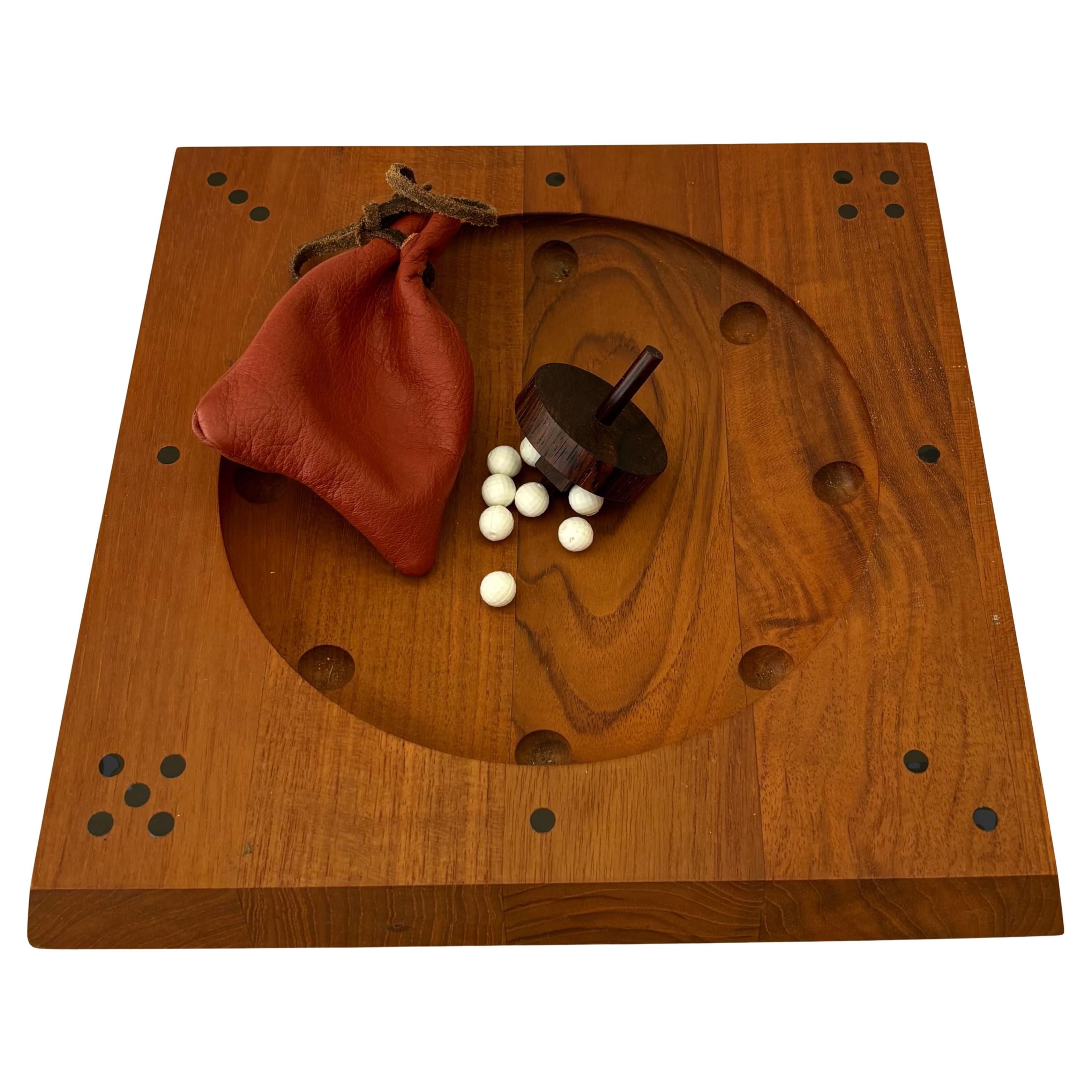Piet Hein, decorazione per tavolo da gioco in teak, Skjøde Skjern, Danimarca, anni '60 in vendita