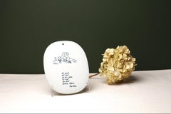 Piet Hein,  Wall Plate,  Royal Copenhagen, 1948