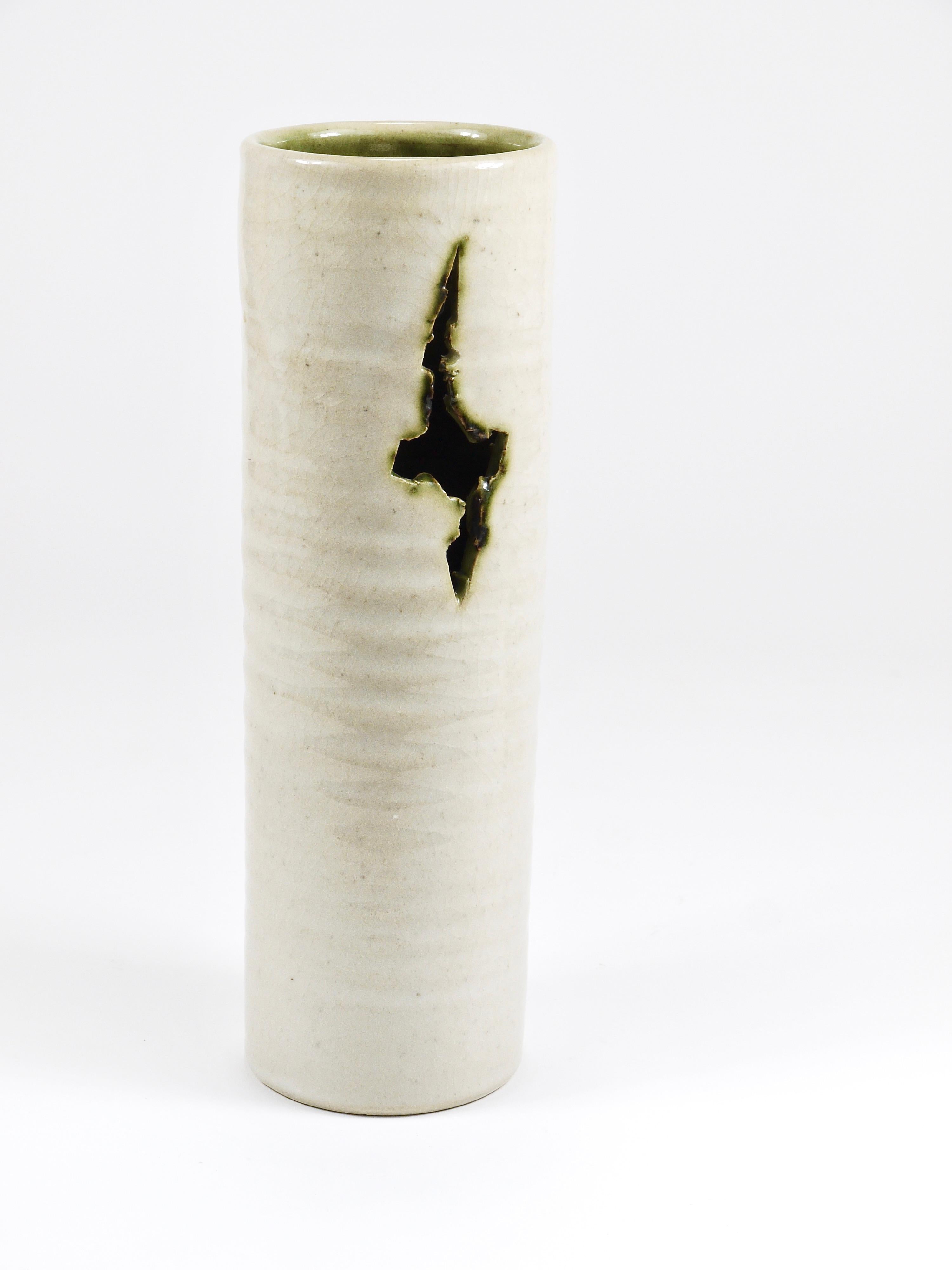 Piet Knepper 3 jarrones de cerámica Studio Pottery by Mobach, Países Bajos, Años 70 en venta 8