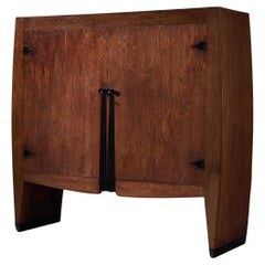 Piet Kramer Art Deco Cabinet in Oak