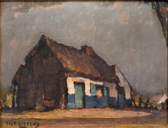 "Belgian Farmhouse, " circa 1920s Piet Lippens (Belgian, 1890-1981)