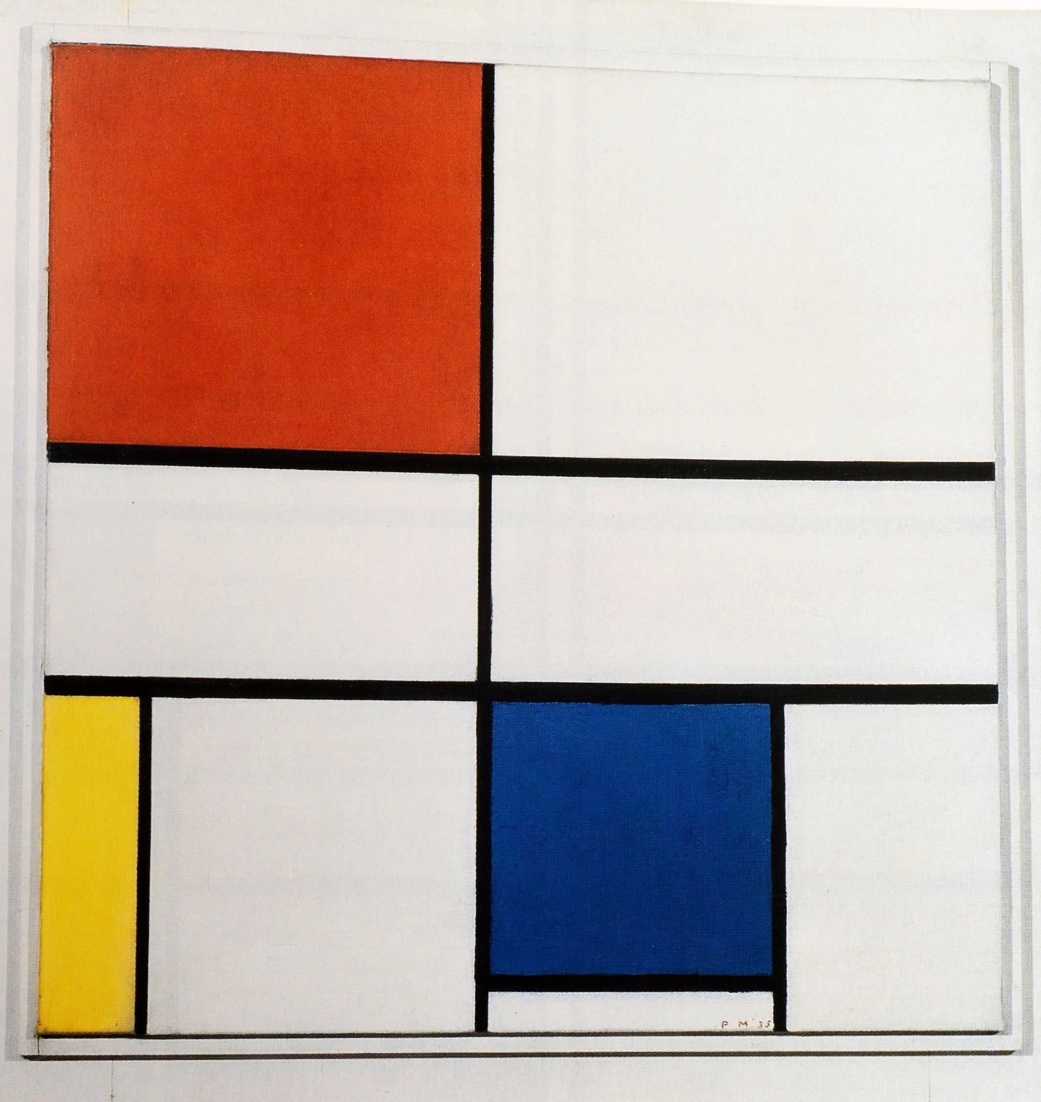 Late 20th Century Piet Mondrian, by Yve-Alain Bois, 1st Ed Exhibition Catalog For Sale