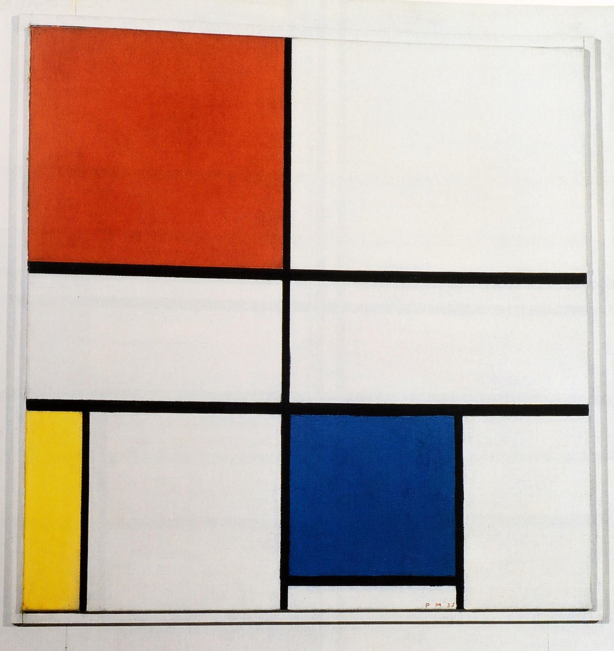 Piet Mondrian, by Yve-Alain Bois, 1st Ed Exhibition Catalog In Good Condition For Sale In valatie, NY