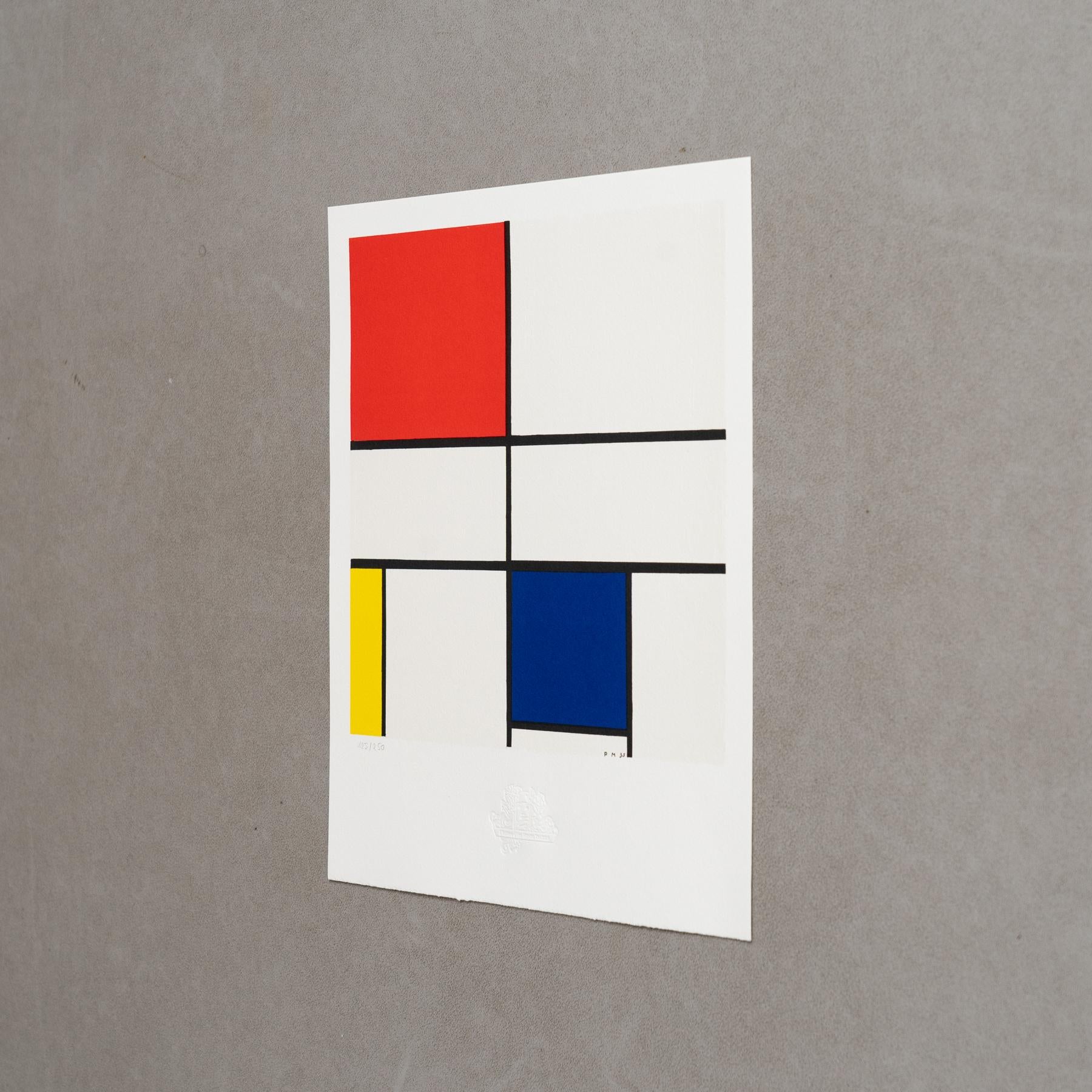 Mid-Century Modern Piet Mondrian: 