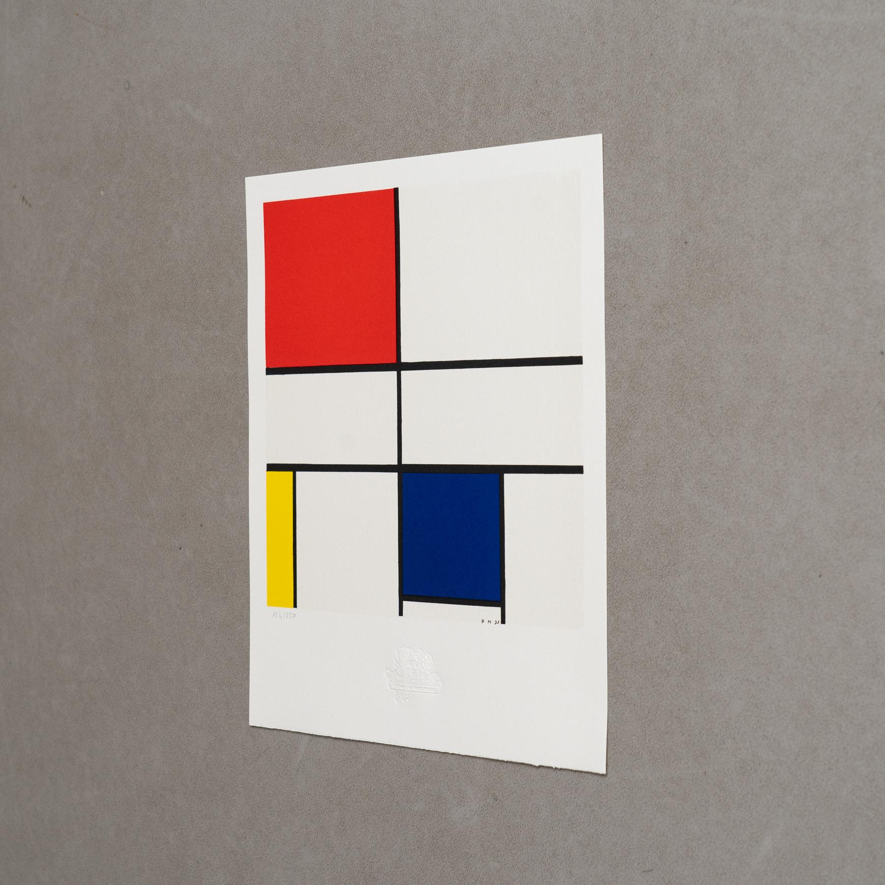 Mid-Century Modern Piet Mondrian: 