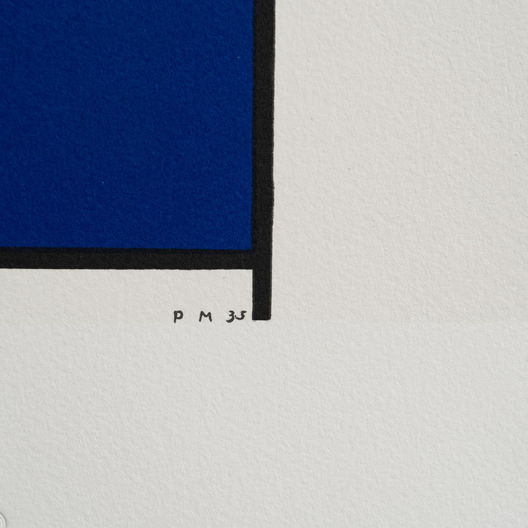 XXIe siècle et contemporain Piet Mondrian : 