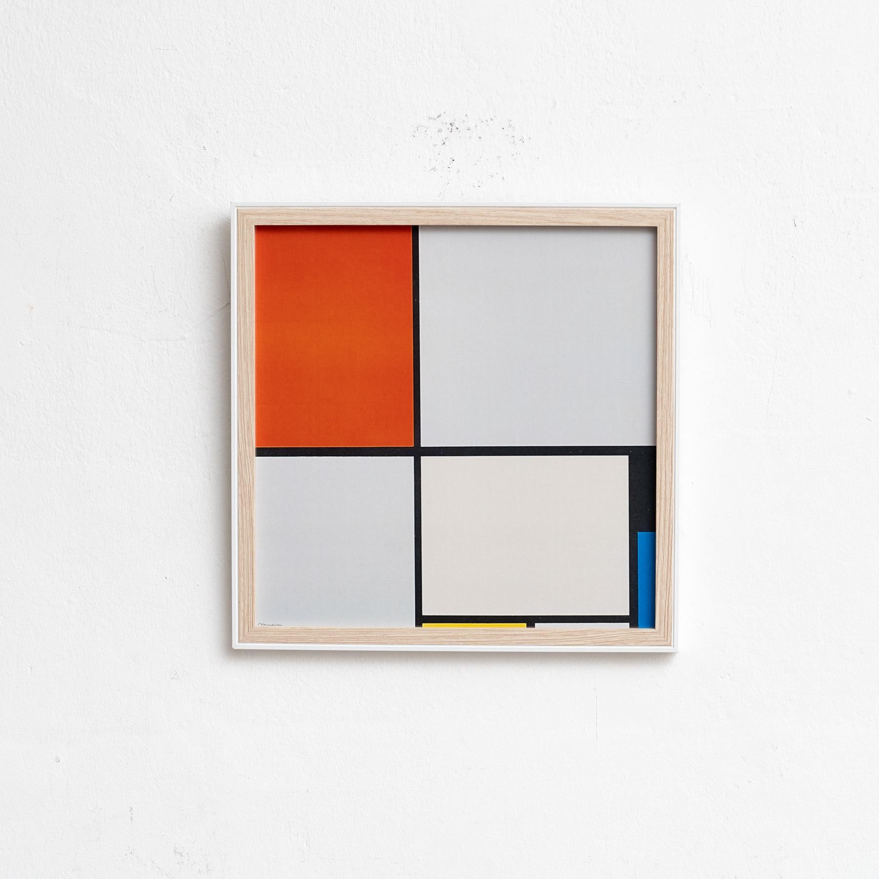 Piet Mondrian Late 20th Centry Framed Print

In original condition with minor wear consistent of age and use.