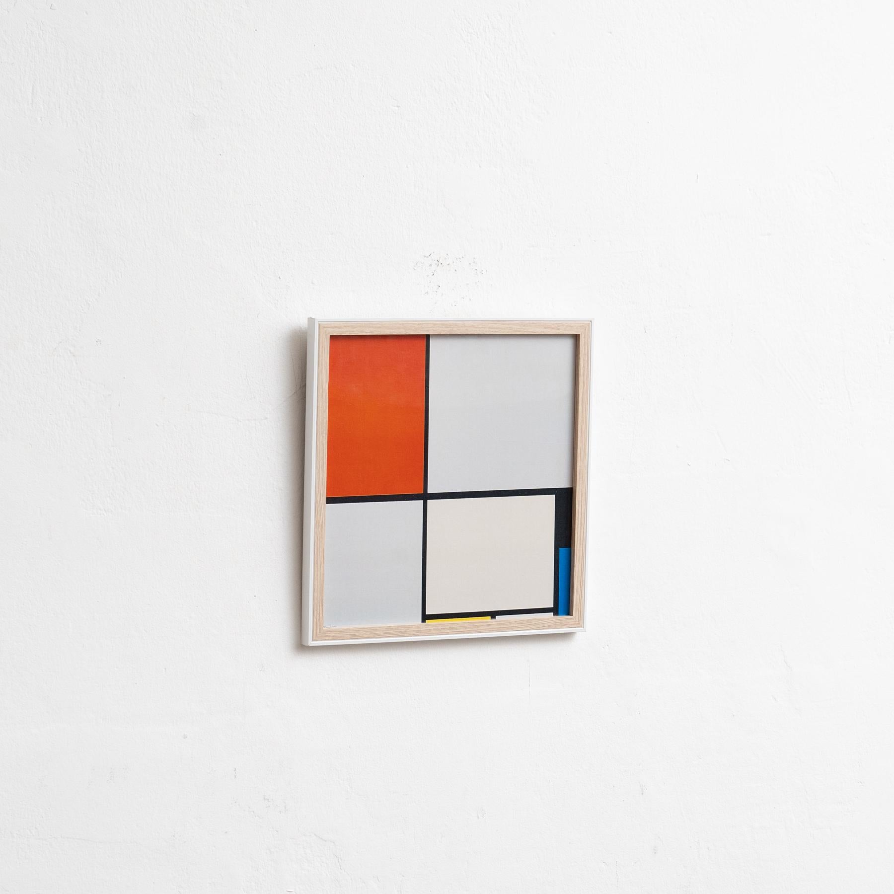Néerlandais Impression encadrée Piet Mondrian, fin du 20e siècle en vente