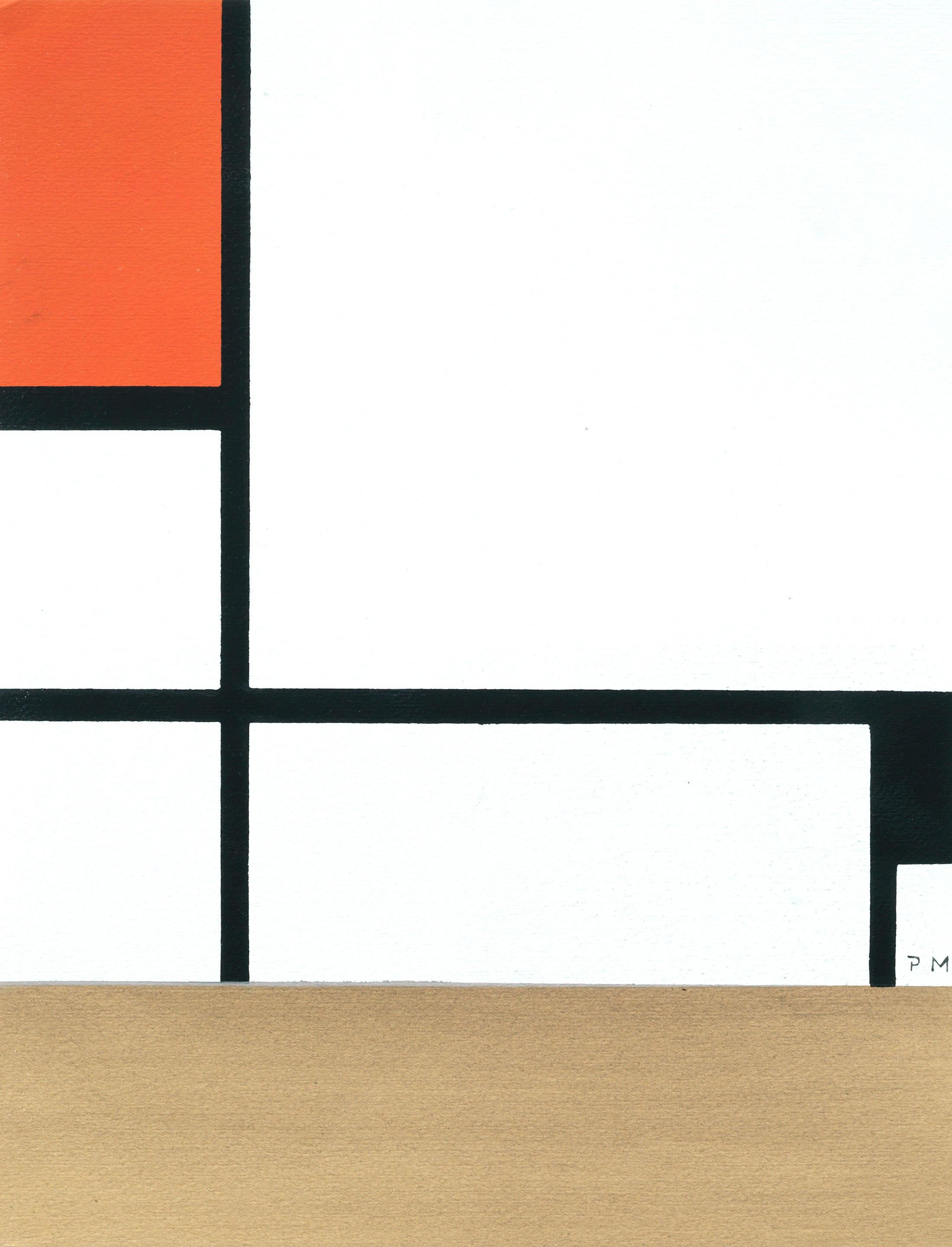 Mondrian, Composition, Société internationale d'art XXe siècle (after)