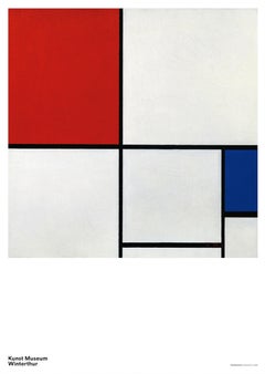 Piet Mondrian, Composition A, Kunst Museum Winterthur Poster