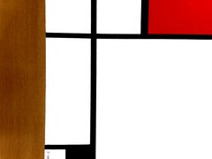 Piet Mondrian - Composition - Pochoir