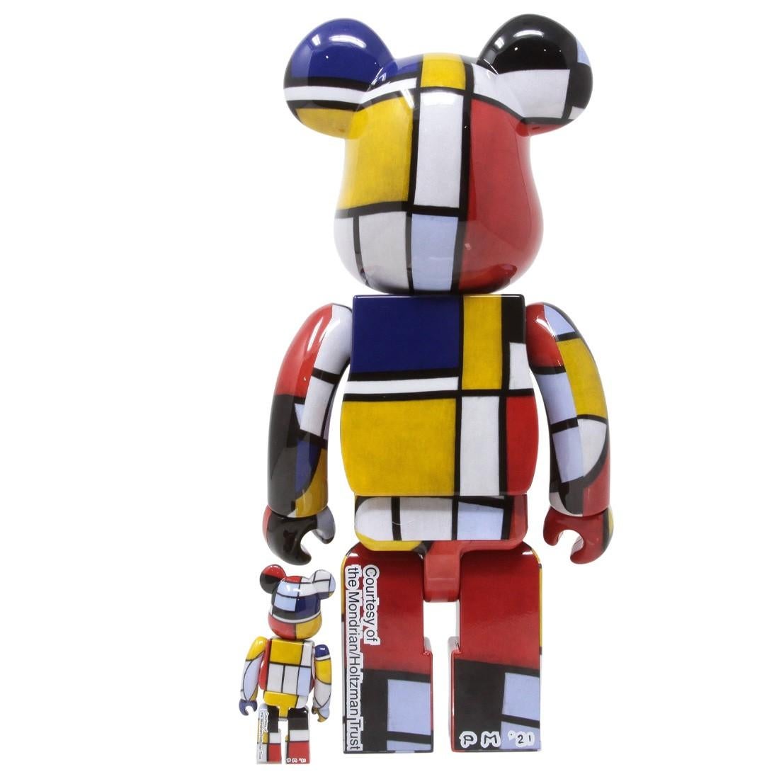 Piet Mondrian Bearbrick 400% (Mondrian BE@RBRICK) For Sale 1