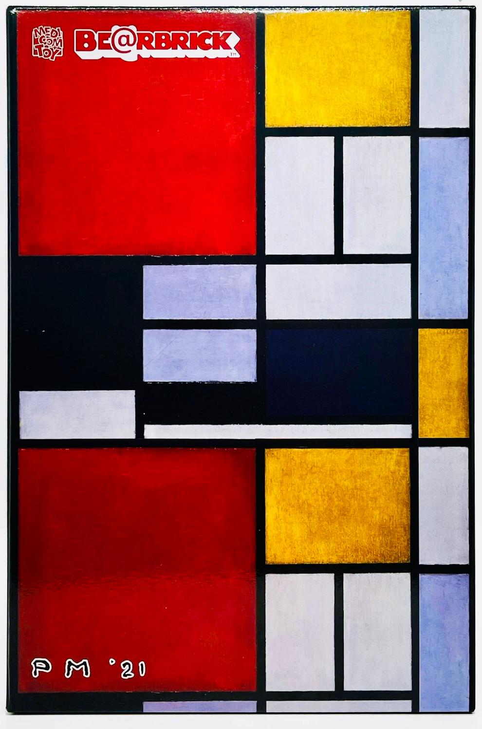 Piet Mondrian Bearbrick 400% (Mondrian BE@RBRICK) 1