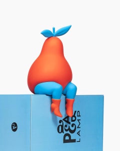 Piet Parra "Pear On A Ledge" Eco Friendly Lamp Home Contemporary Art Street