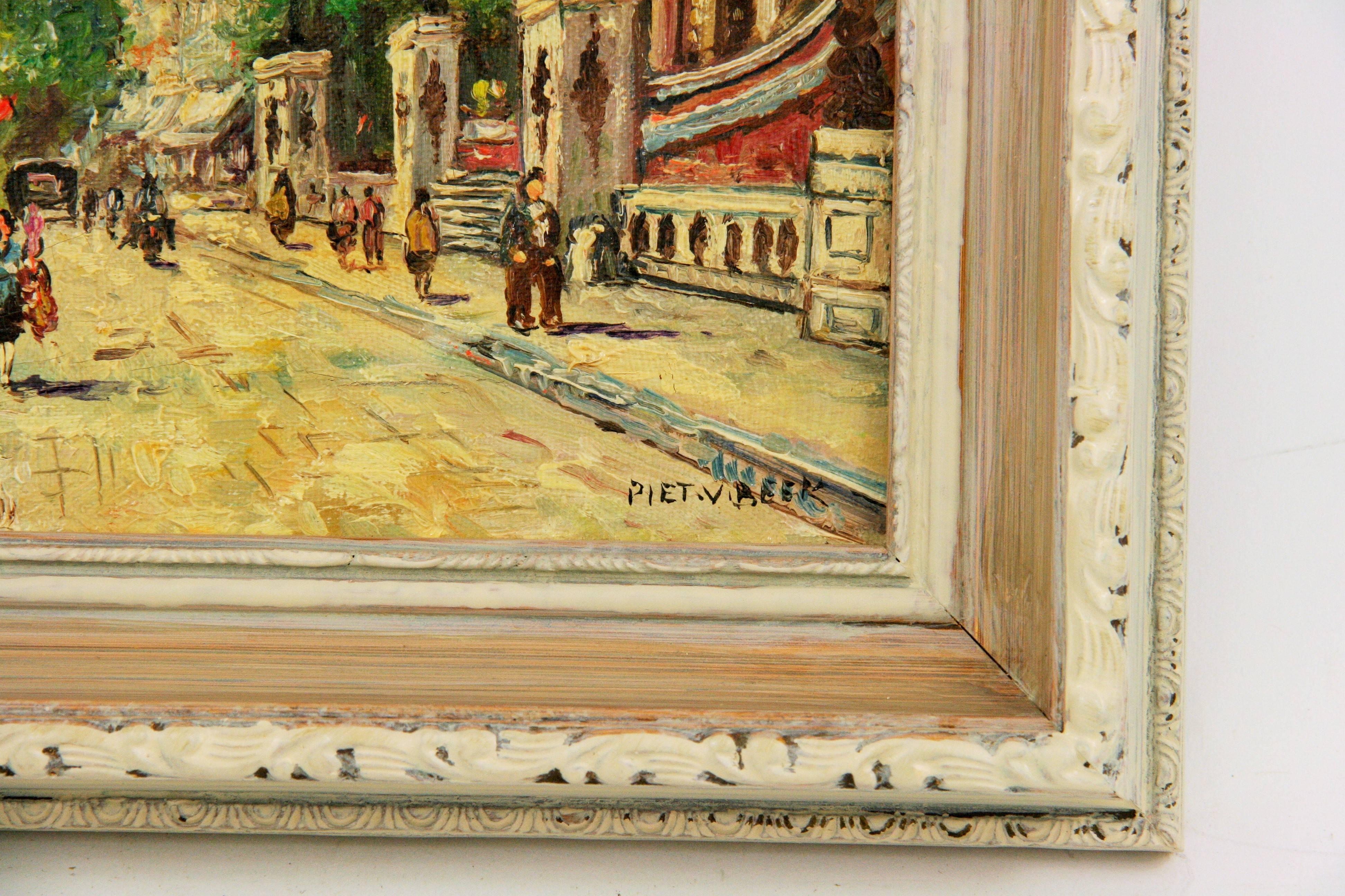 Impressionist Paris Street Scene Landscape Painting 1