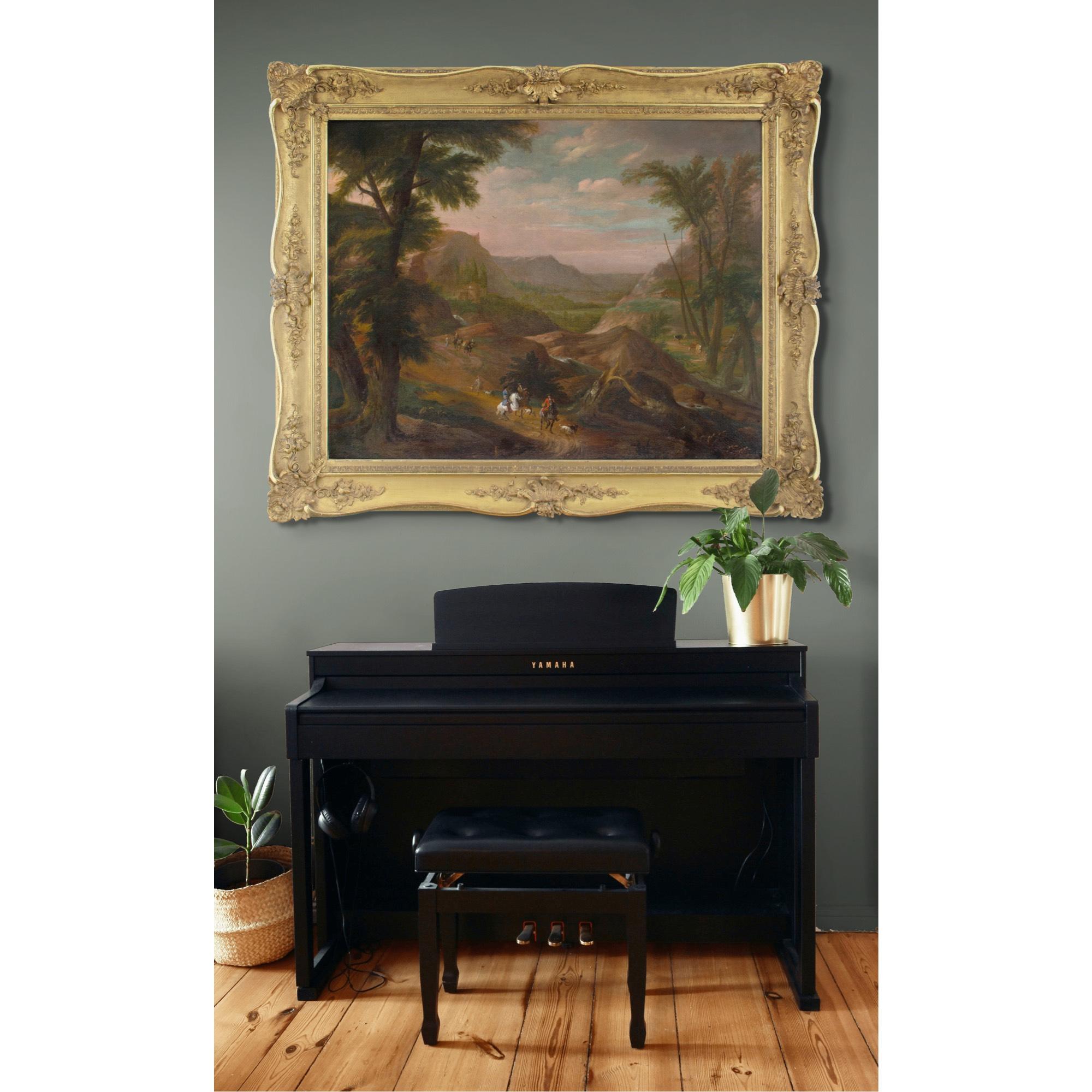 Pieter Bout & Adriaen Frans Boudewyns, Paysage rhénan étendu en vente 3