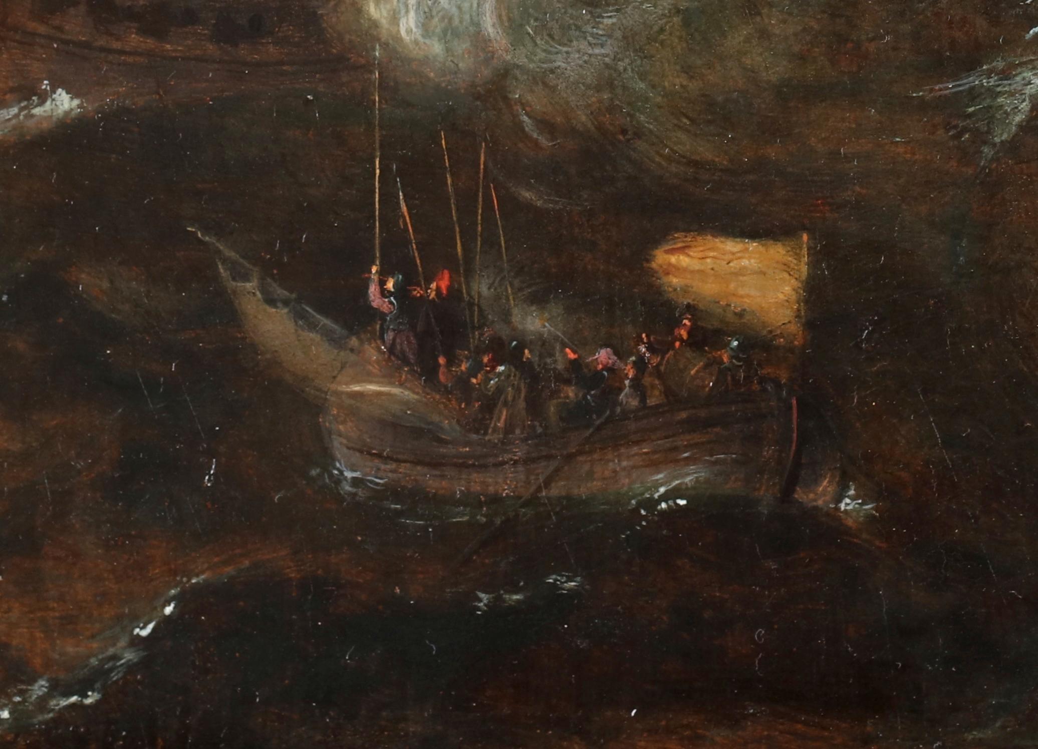 Navi da guerra della costa della cerchia di Pieter Brueghel II 1