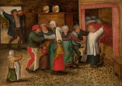 The Blessing of the Bridal Bed by Pieter Brueghel the Younger