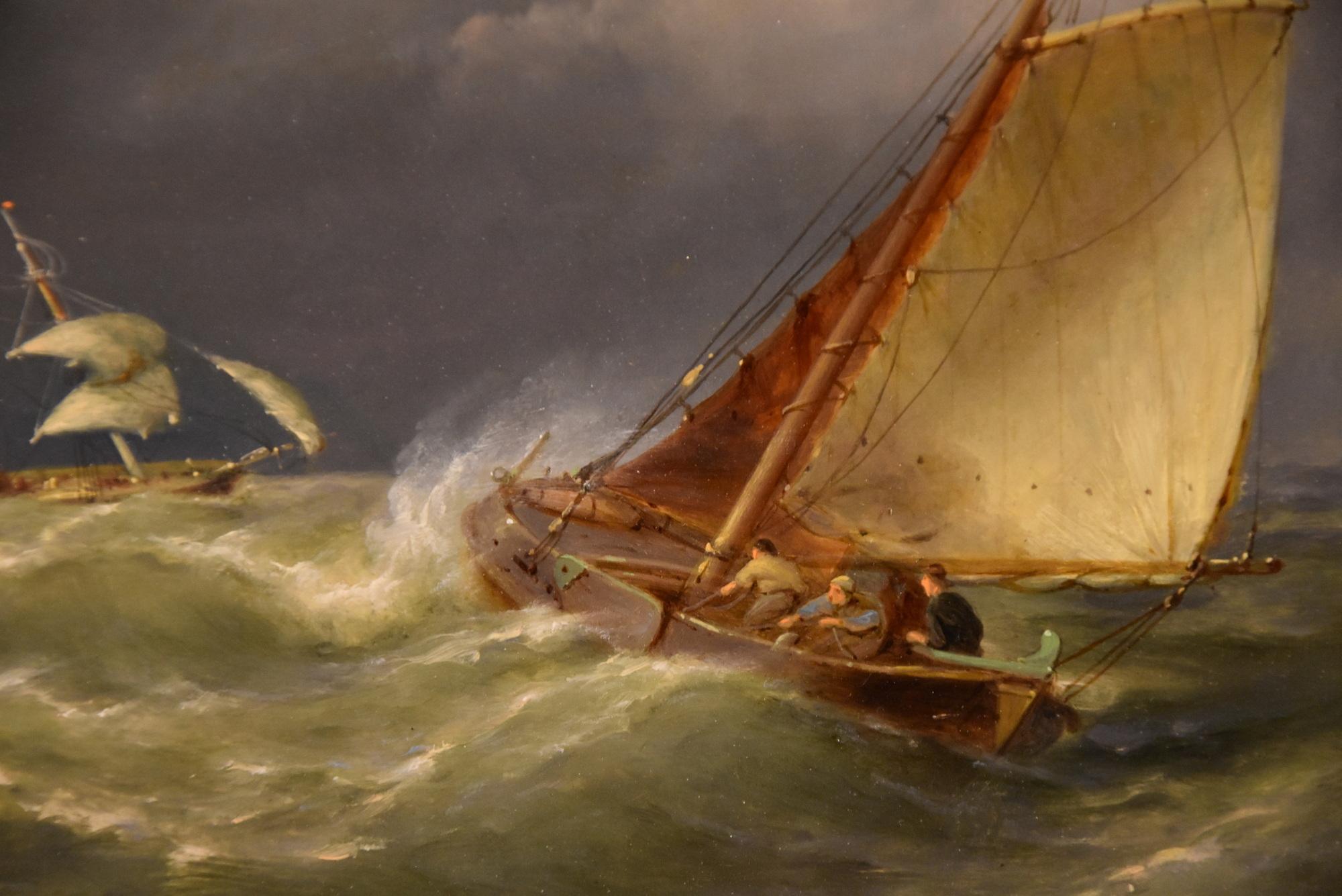 Pintura al óleo de Pieter Cornelis Dommersen 
