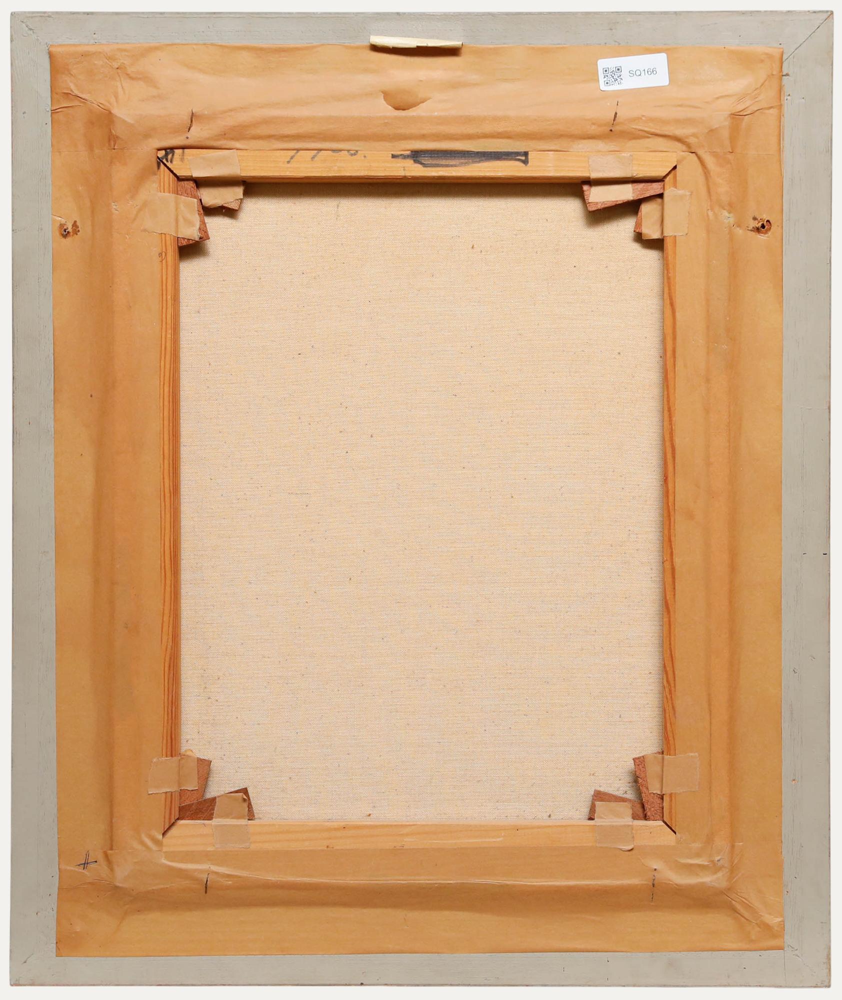 Pieter Cornelis Steenhouwer (1896-1972) - Mitte 20. Jahrhundert Öl, Die Wasserpumpe im Angebot 2
