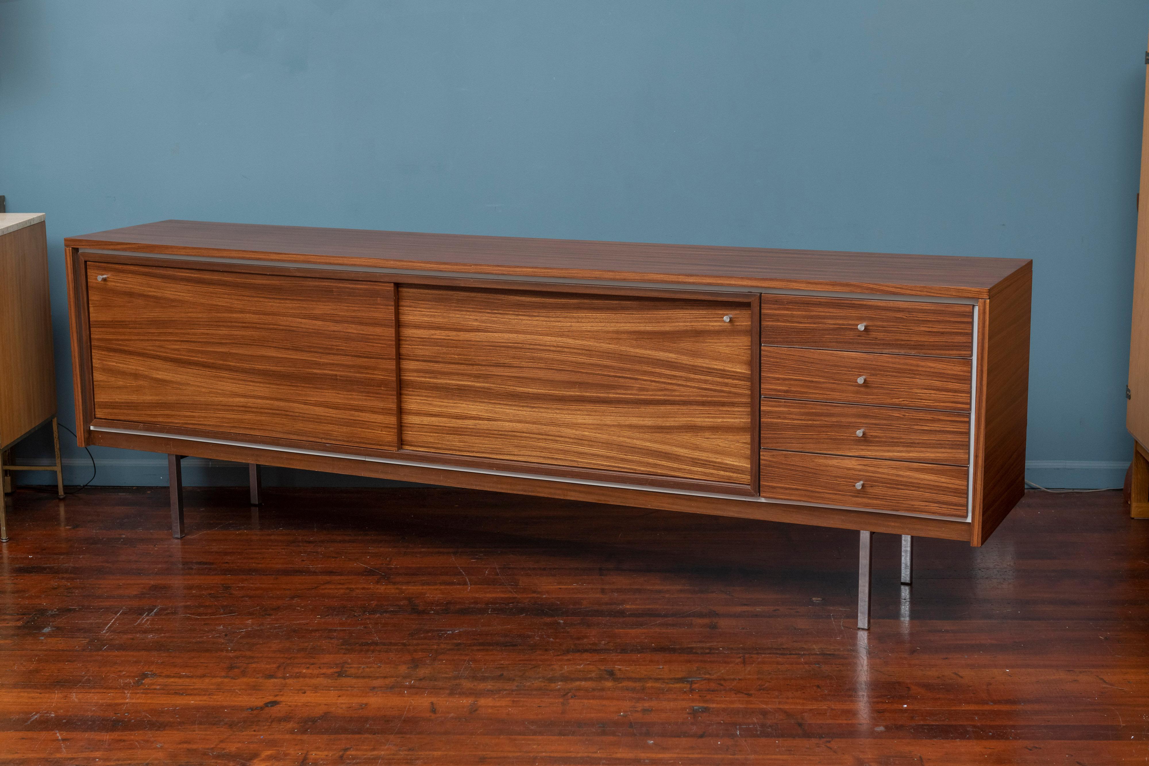 Stainless Steel Pieter De Bruyne Credenza for V-Form, Belgium For Sale