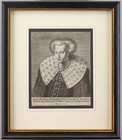 Pieter de Jode the Elder, Anne Of Denmark, Engraving