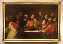 Last Supper De Witte Paint 17th Century Oil on canvas Tuscany school Old master