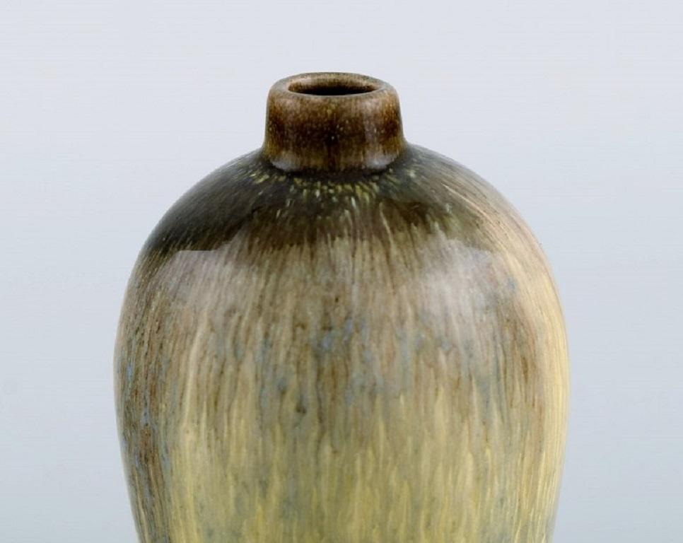 Pieter Groeneveldt , Dutch Ceramicist. Vase in Glazed Ceramics In Excellent Condition In Copenhagen, DK