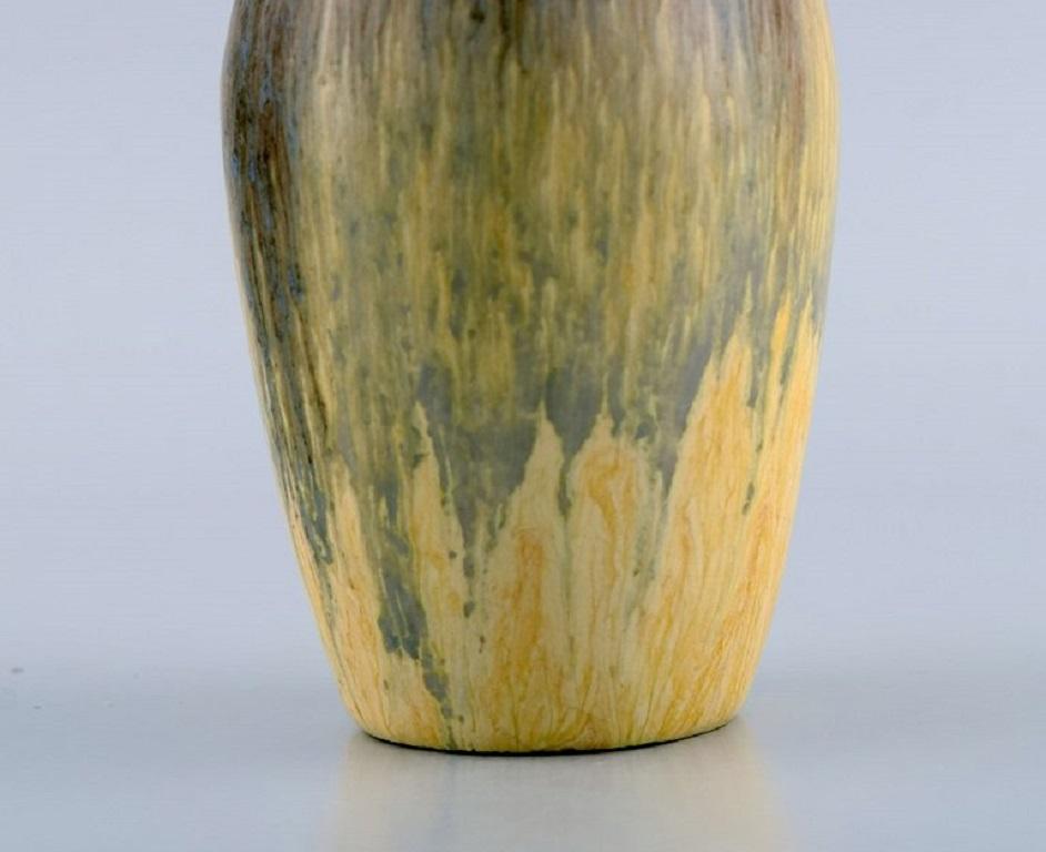 20th Century Pieter Groeneveldt , Dutch Ceramicist. Vase in Glazed Ceramics