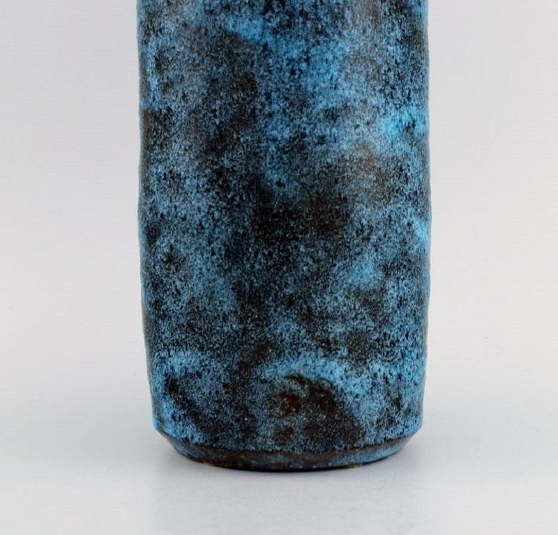 20th Century Pieter Groeneveldt '1889-1982', Dutch Ceramist, Cylindrical Unique Vase For Sale
