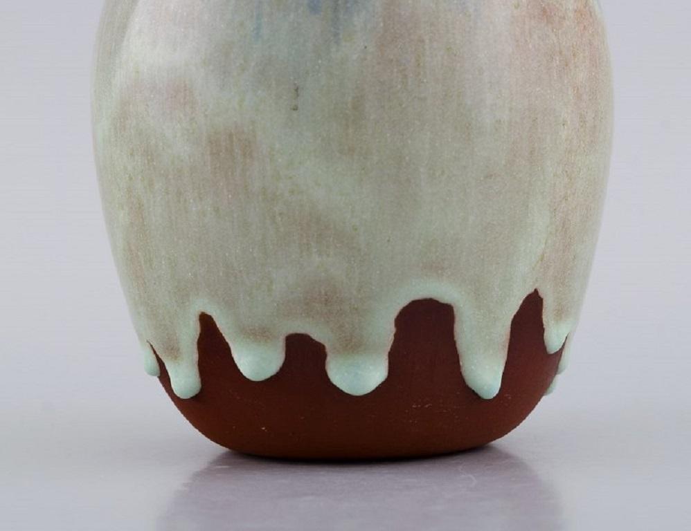 Pieter Groeneveldt, Unique Vase in Glazed Ceramics In Excellent Condition In Copenhagen, DK