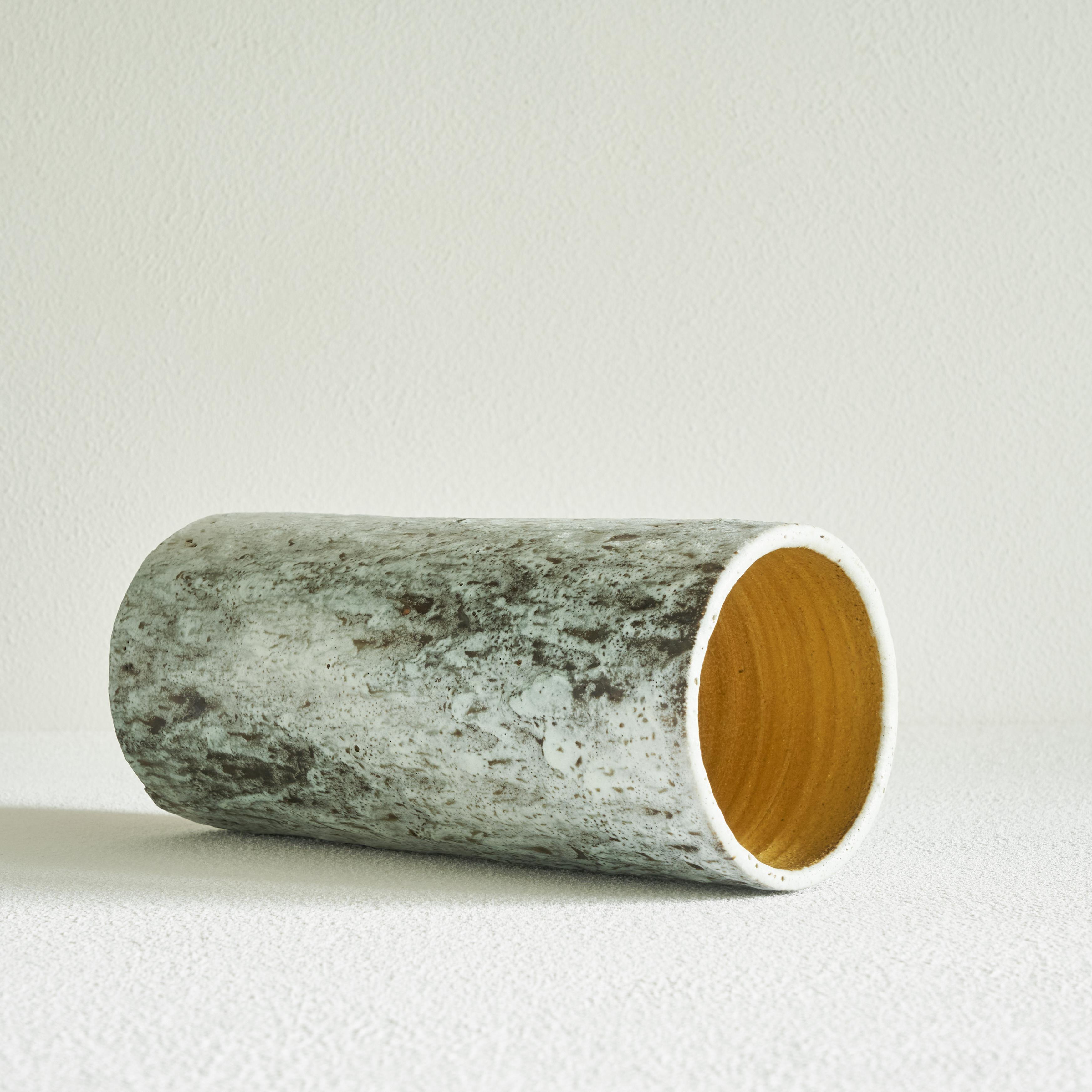 Mid-Century Modern Pieter Groeneveldt Large Studio Pottery Vase For Sale