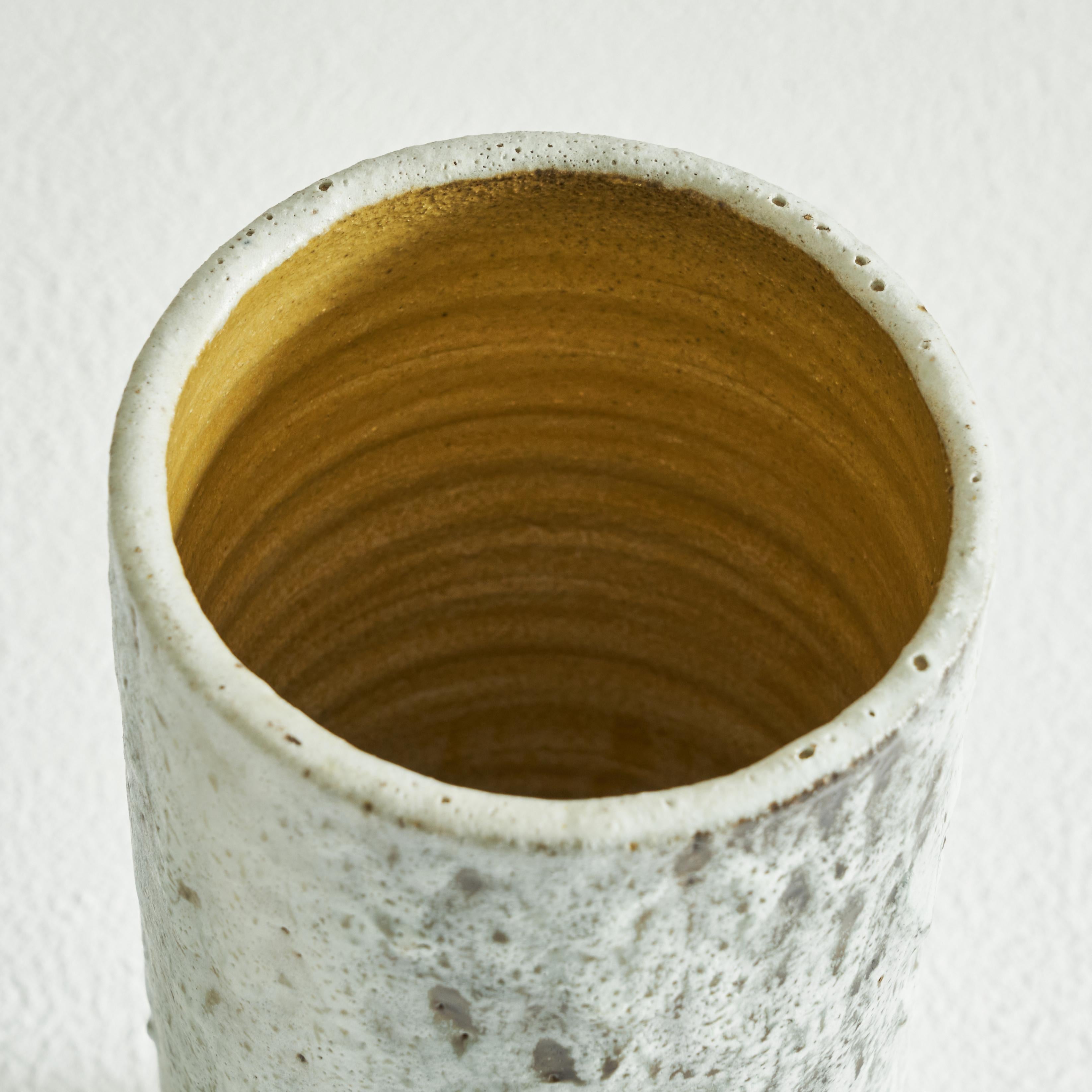 20th Century Pieter Groeneveldt Large Studio Pottery Vase For Sale