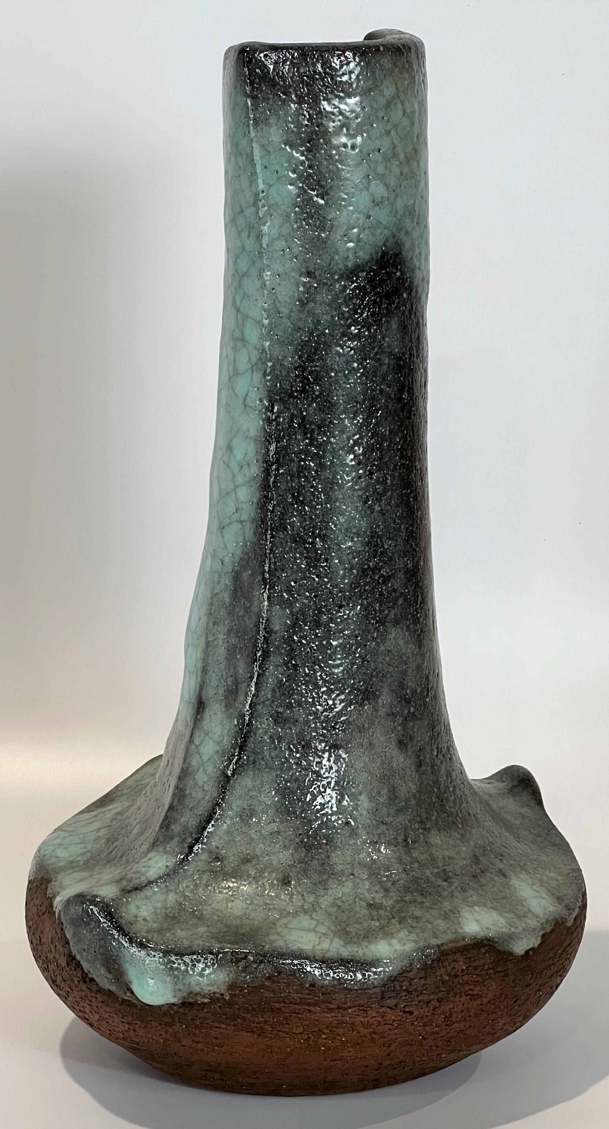 Pieter Groeneveldt produced ceramics in Holland for decades. Work produced by him and his studio was exhibited and won awards around the world. The Travertine 