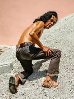 Bricklayer, Oaxaca de Jurez, 2018- Pieter Hugo (Farbfotografie)