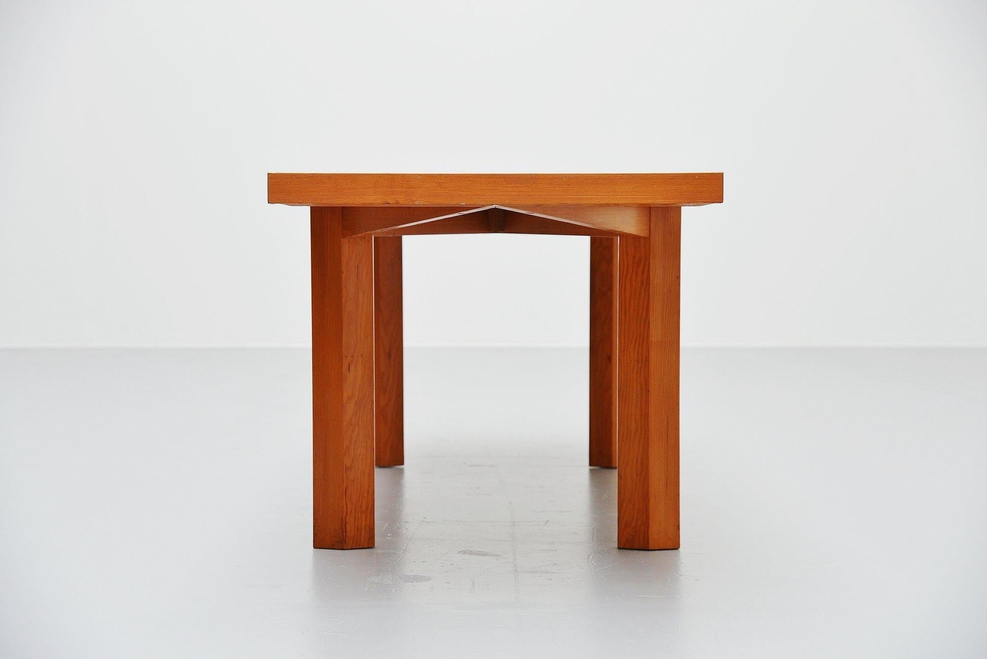 Pieter Maris Architectural Table, Holland, 1960 1