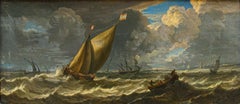 Pieter Mulier the Younger, Ships in a Stormy Sea