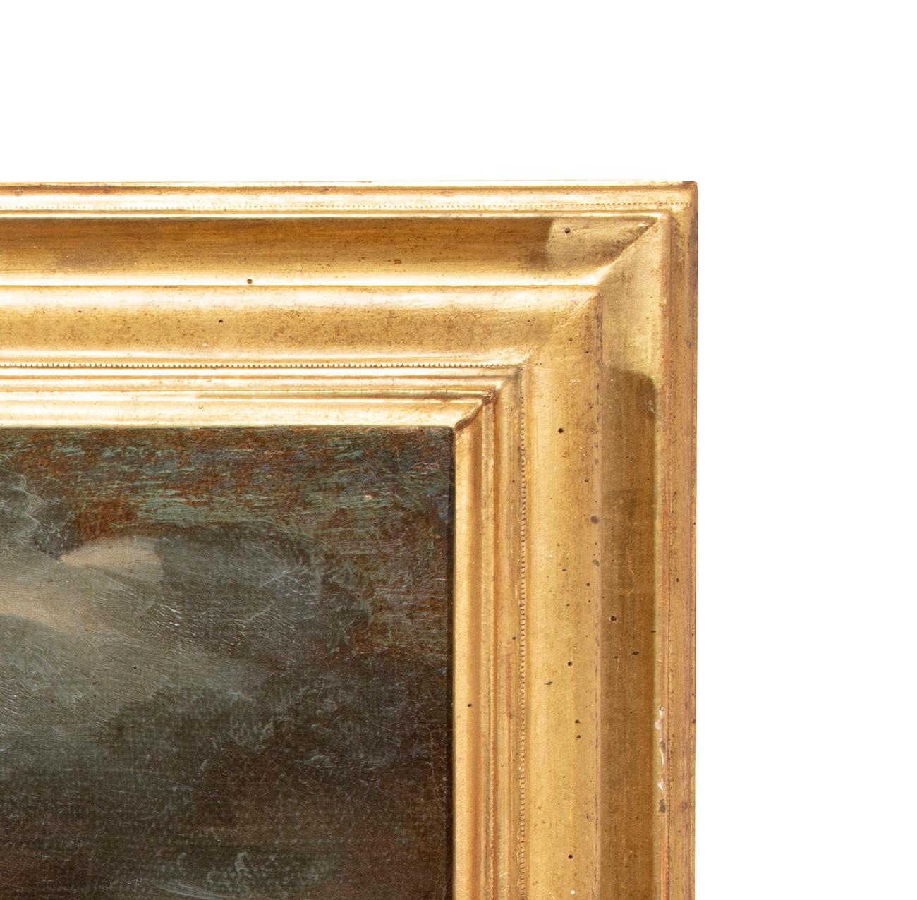 Landschaft aus dem 17. Jahrhundert von Pieter Mulier, Öl auf Leinwand im Angebot 1