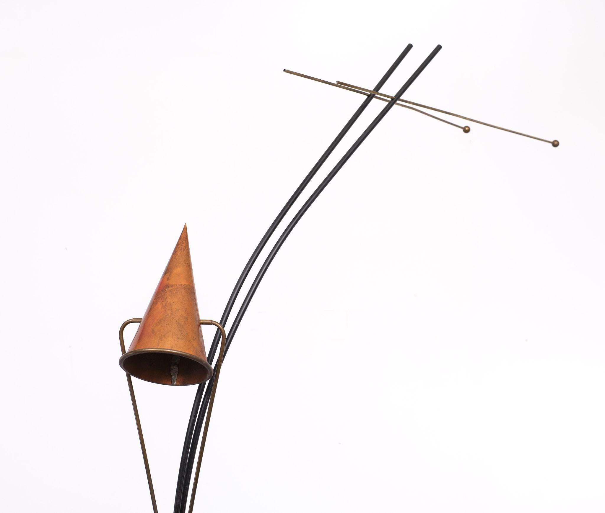 Pieter Spruyt Art Floor Lamp, 1980s, Dutch For Sale 5