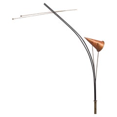 Pieter Spruyt Art Floor Lamp, 1980s, Dutch