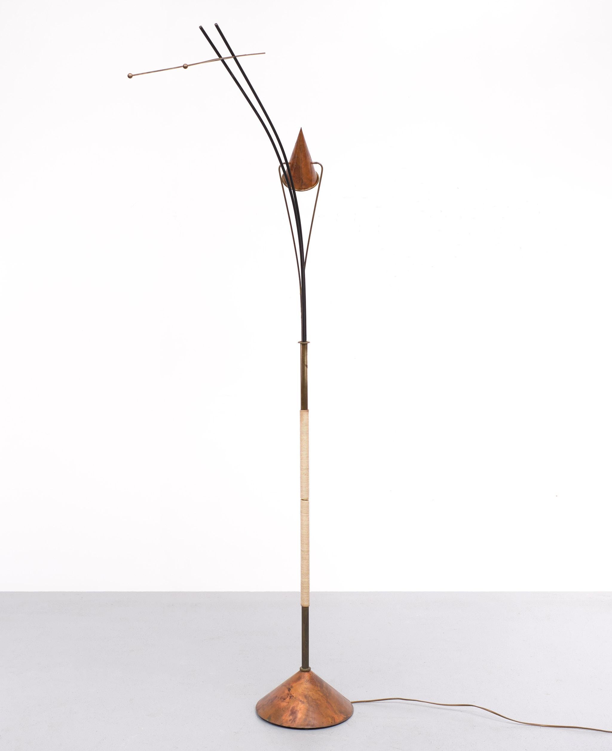 Late 20th Century Pieter Spruyt Art Floor Lamp, 1980s, Dutch For Sale