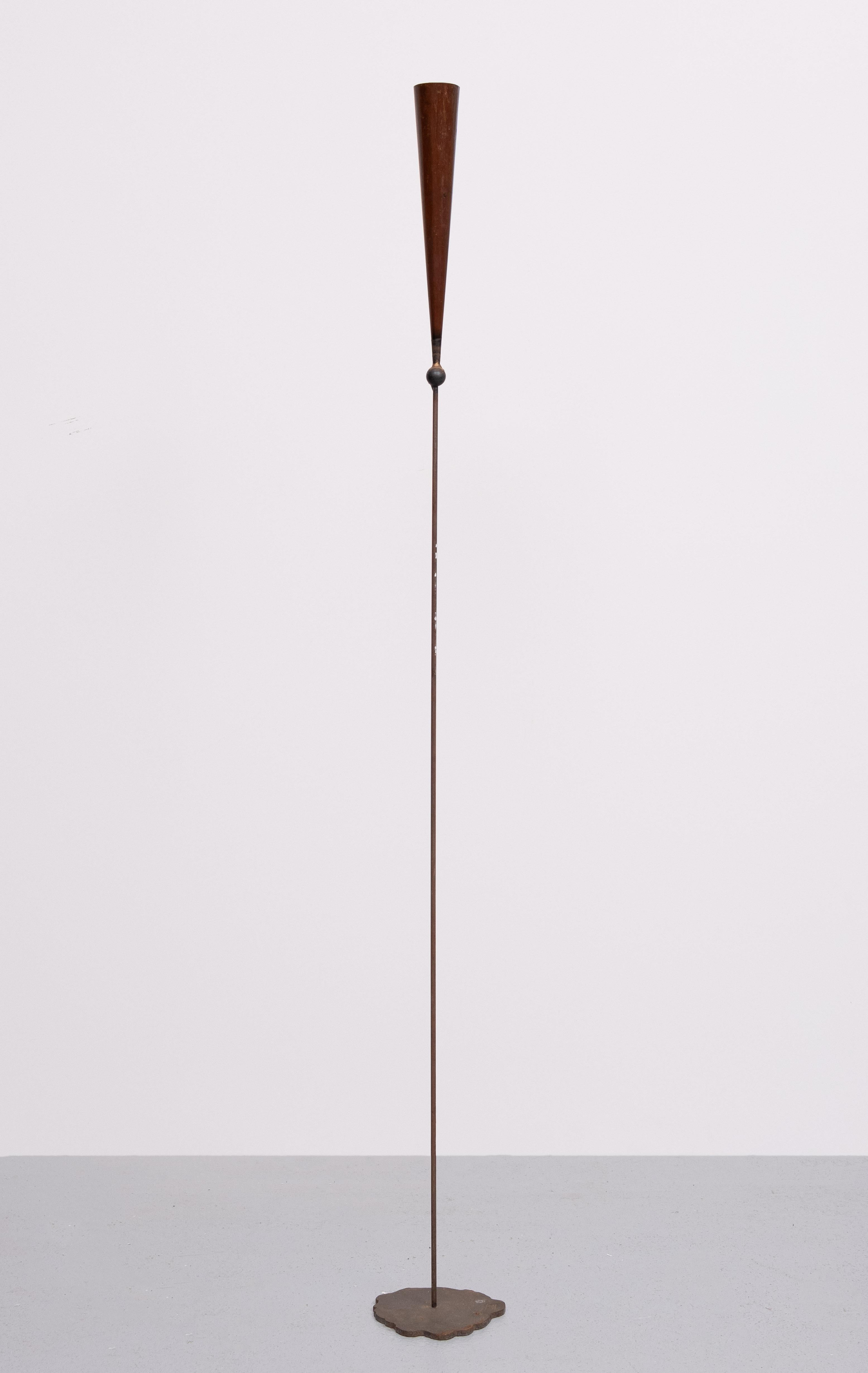 Pieter Spruyt   Candelabros de latón hechos a mano Años 80 en venta 3