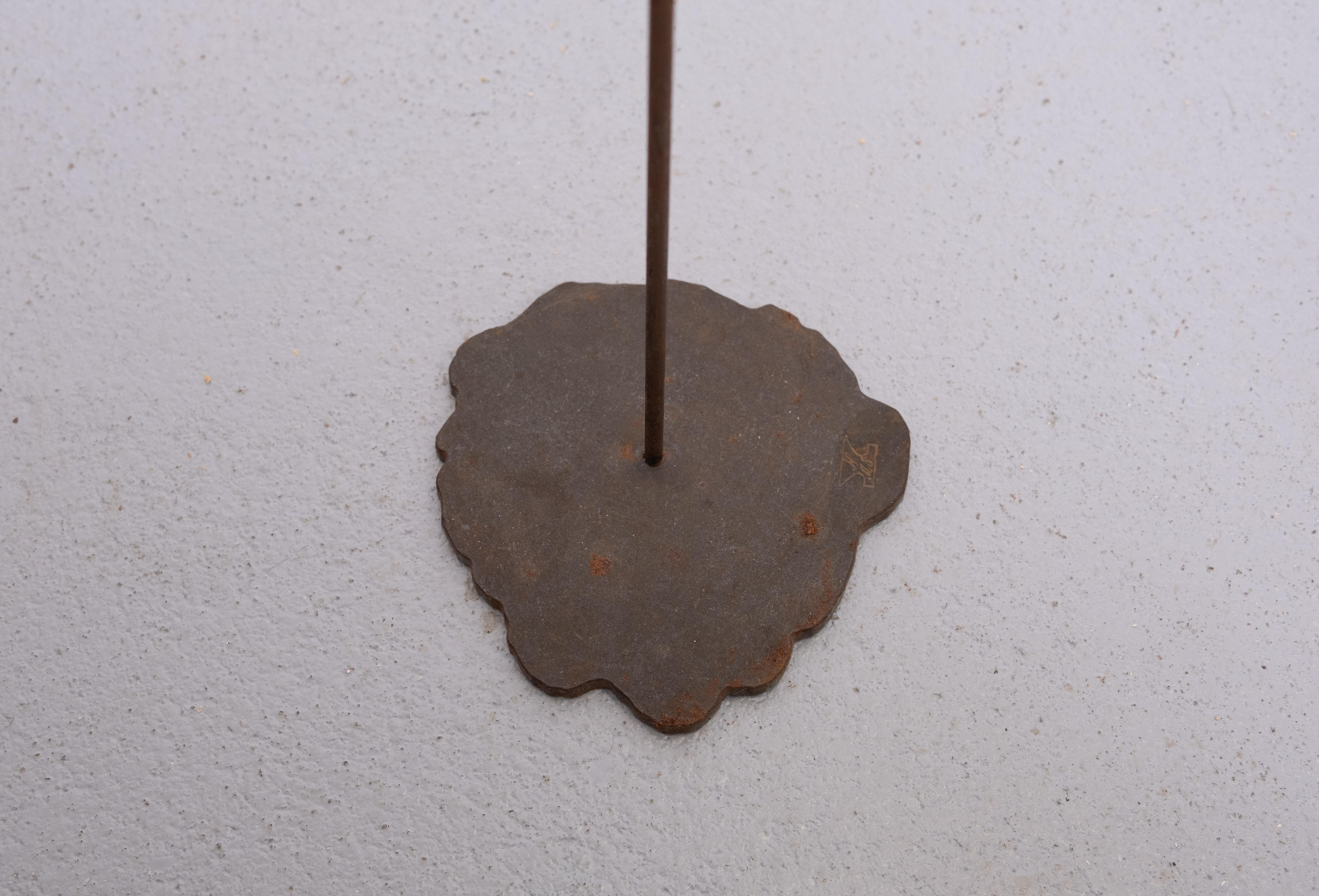 Pieter Spruyt   Candelabros de latón hechos a mano Años 80 en venta 7