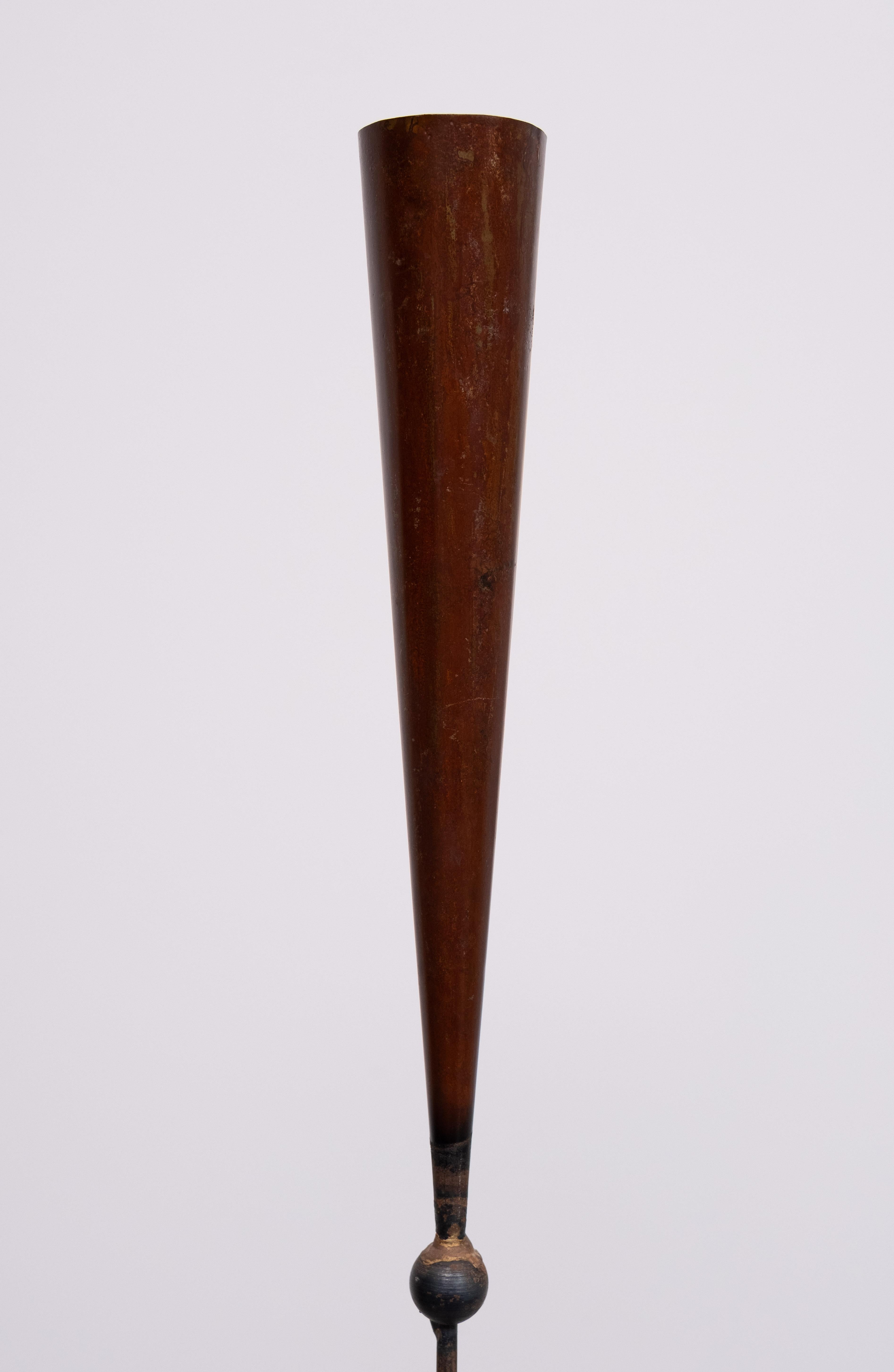 Pieter Spruyt   Candelabros de latón hechos a mano Años 80 en venta 1