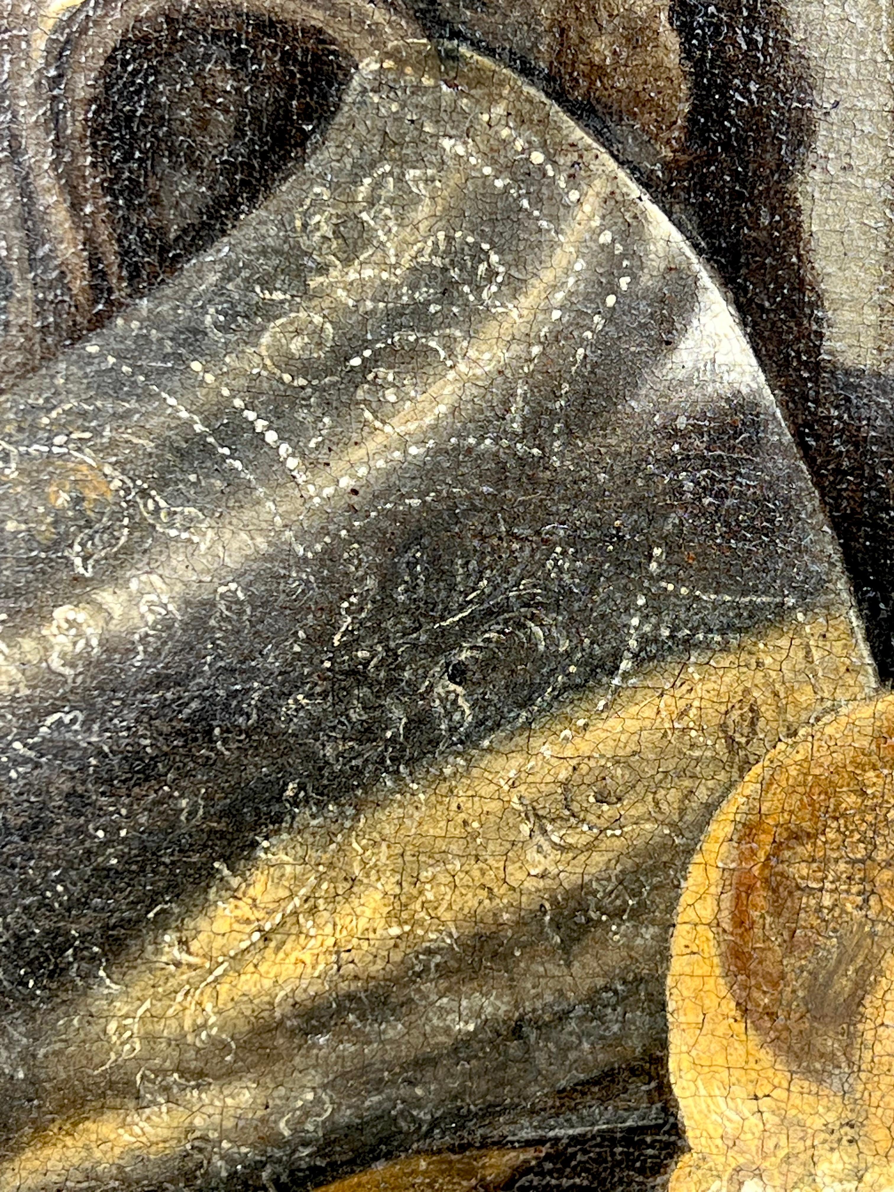 Bodegón holandés del siglo XVII Una mesa opulenta con un roemer, ostras y vino - Painting Antiguos maestros de Pieter Van Berendrecht